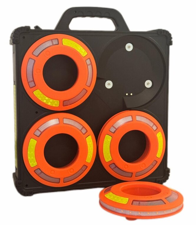 Flares LED-Signalringe, 6er Set