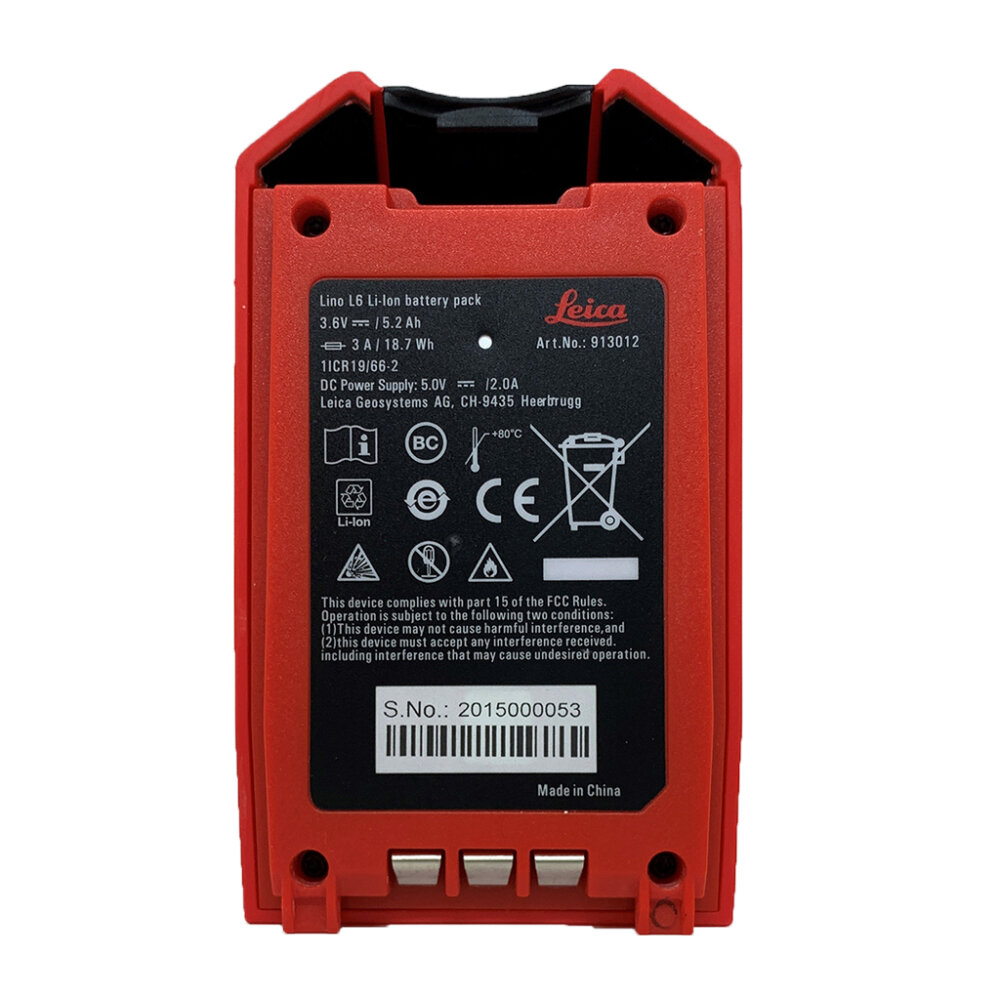 Li-lonen Akku für Leica Lino L6R/L6G
