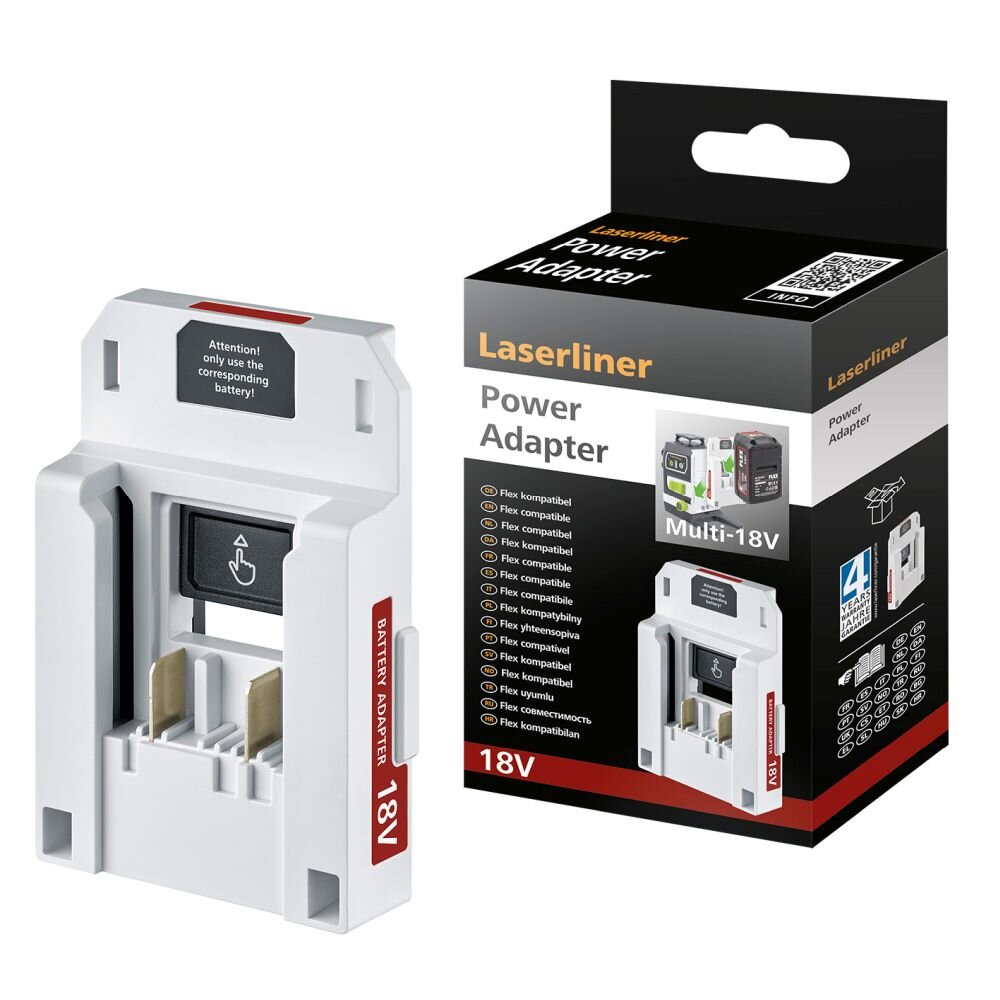 18V-plaque d'adaptation Flex